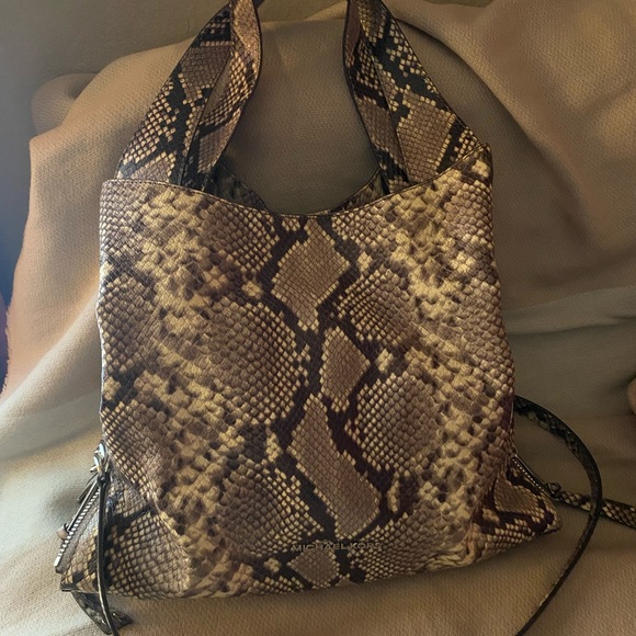 MICHAEL Michael Kors Handbags - Michael Kors SnakeSkin satchel.